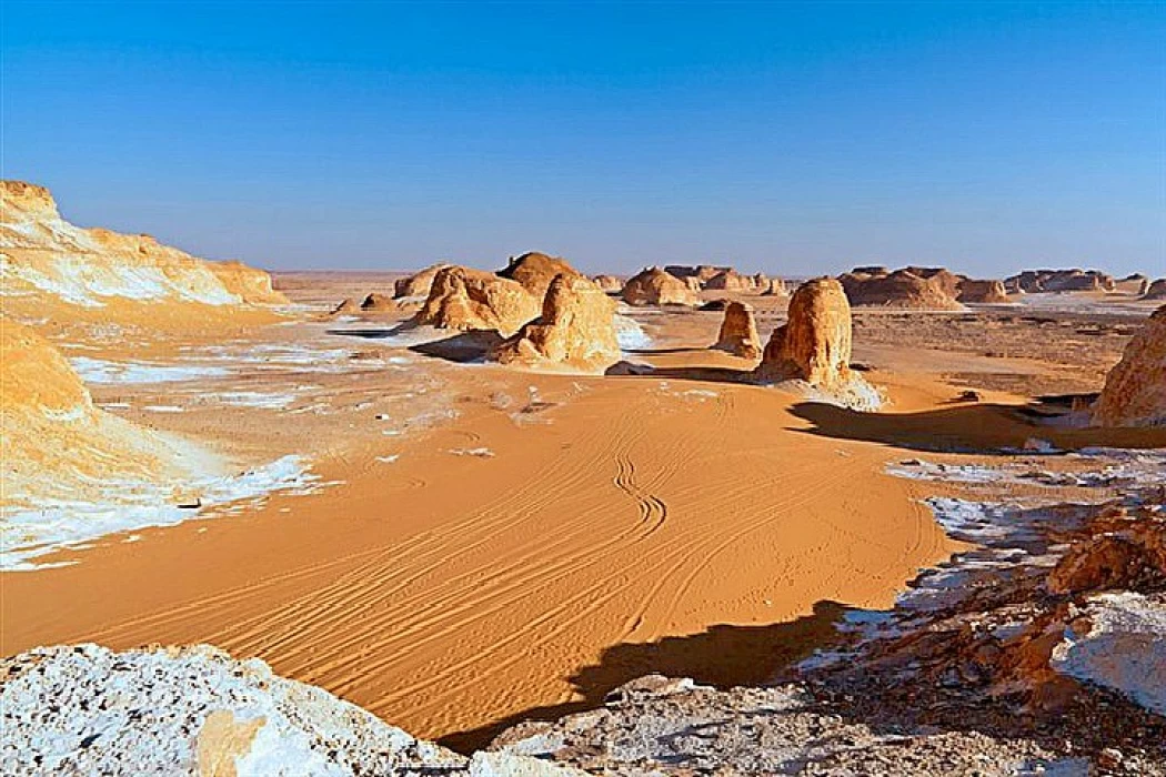 Valle di Agabat | Farafra arren Paesaggio desertico nella Valle di Agabat